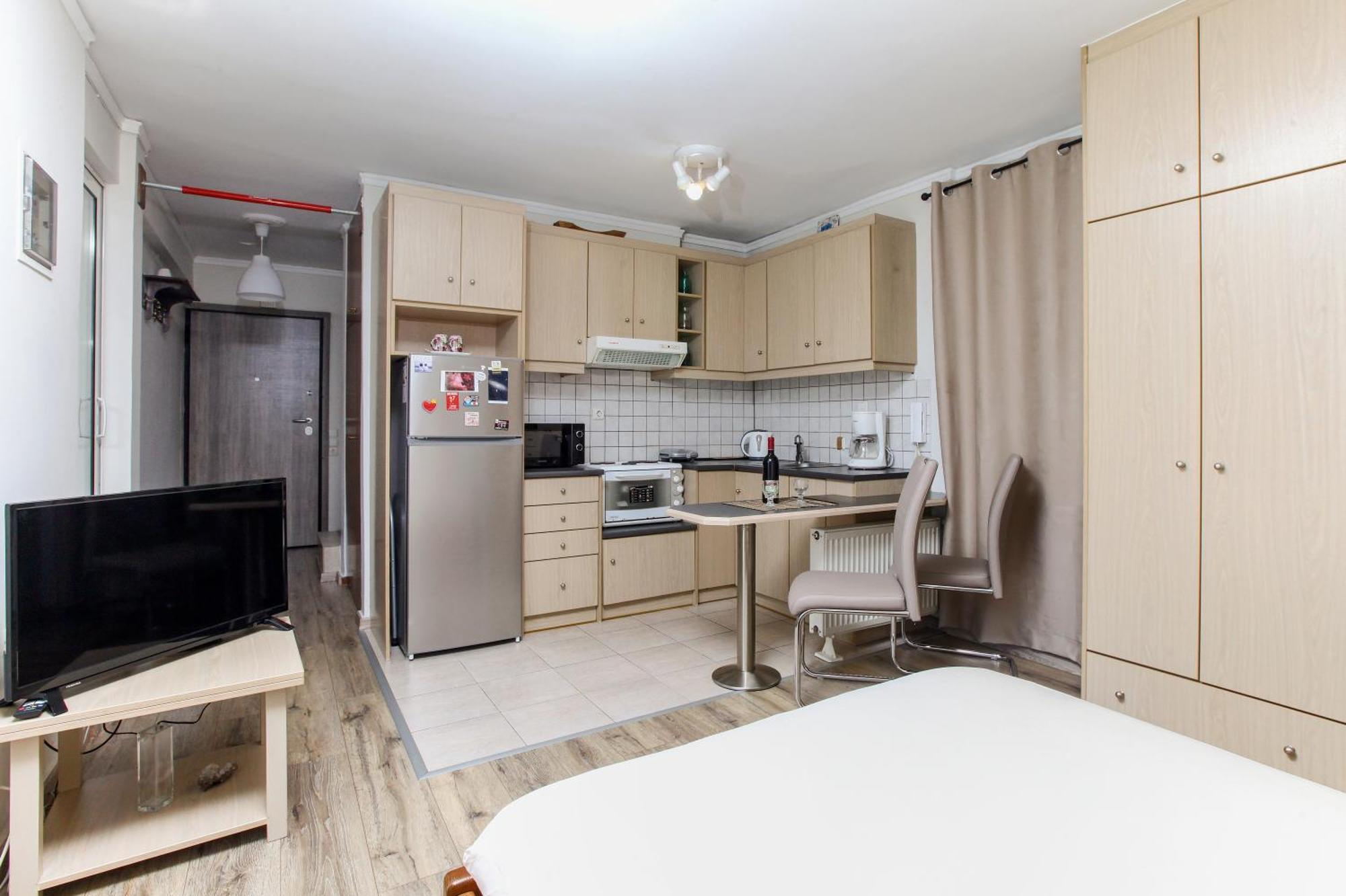 Loft Condo Next To Metro Station. Amazing View! Atenas Exterior foto